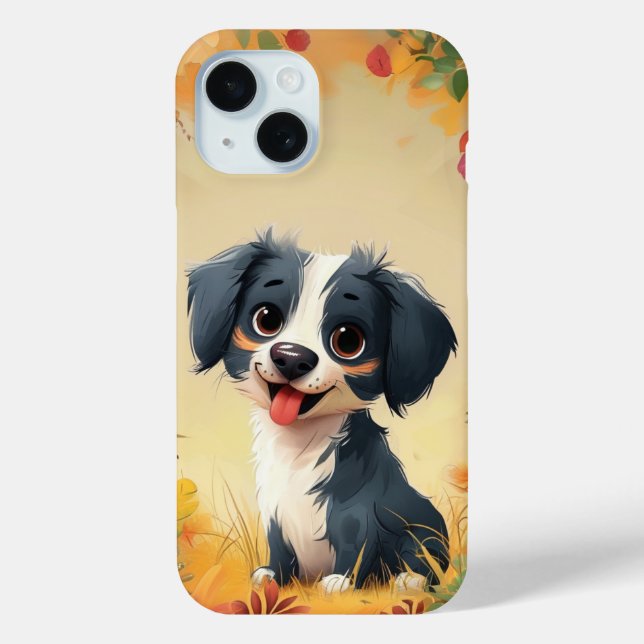 Niedlicher Hund Case-Mate iPhone Hülle (Rückseite)