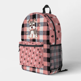 Niedlicher Hund Druck Schneiden Nähtasche Bedruckter Rucksack