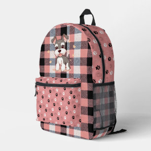 Niedlicher Hund Druck Schneiden Nähtasche Bedruckter Rucksack