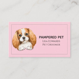 Niedlicher Hund Erfrischungskarte Terminkarte