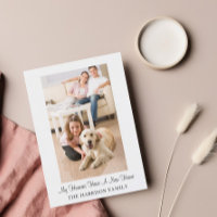 Niedlicher Hund Funny New Address Mouncement Ankün