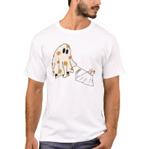 Niedlicher Hund Ghost Retro Halloween
