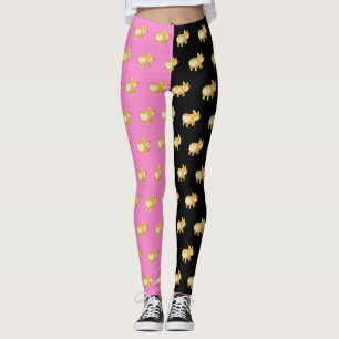 niedlicher Hund Haustier Hintern Herzstück Liebe Leggings