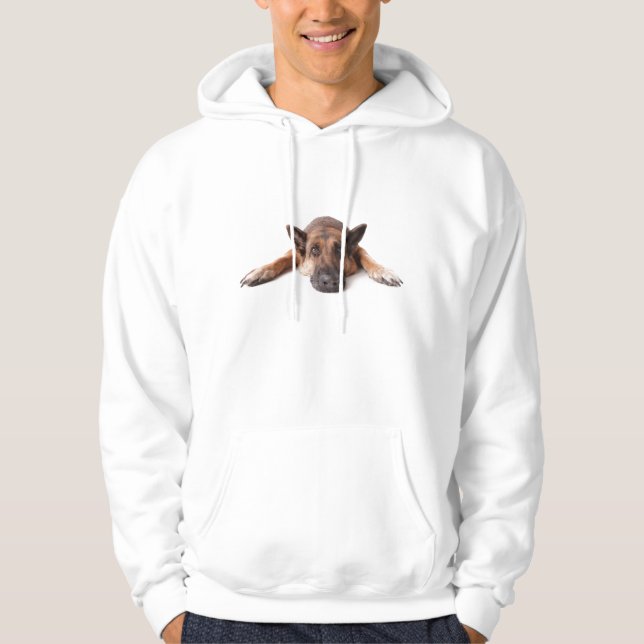 Niedlicher Hund Hoodie (Vorderseite)