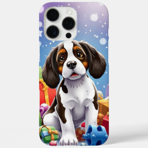 Niedlicher Hund im Cartoon-Stil iPhone 16 Pro Max Hülle