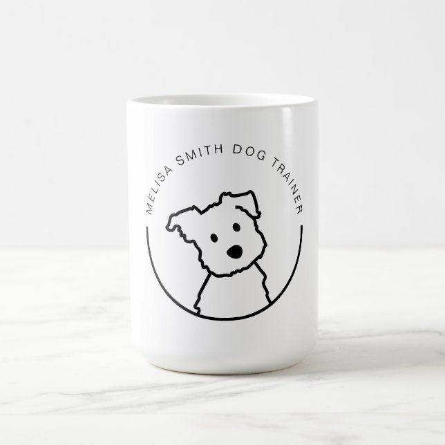 Niedlicher Hund Kaffeetasse (Mittel)