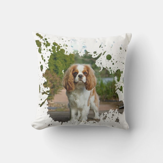 Niedlicher Hund Kissen (Vorderseite)