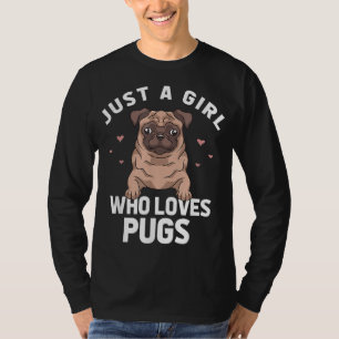 Niedlicher Hund Lover Tierhalter nur ein Mädchen T-Shirt