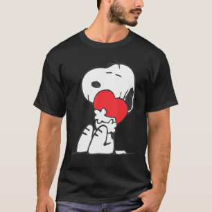 Niedlicher Hund mit Herz-Hund-Motiv Rotes Herz Hun T-Shirt