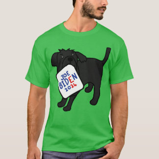 Niedlicher Hund mit Joe 2024 Sign T-Shirt