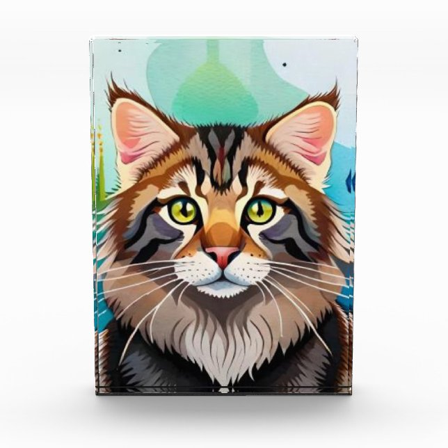 Niedlicher Hund nah Fotoblock (Vorderseite)