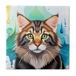 Niedlicher Hund nah Mini-Zwischenablage Fliese