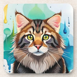 Niedlicher Hund nah Mini-Zwischenablage Getränkeuntersetzer