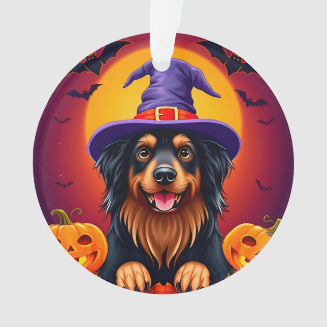Niedlicher Hund Ornament (Vorderseite)