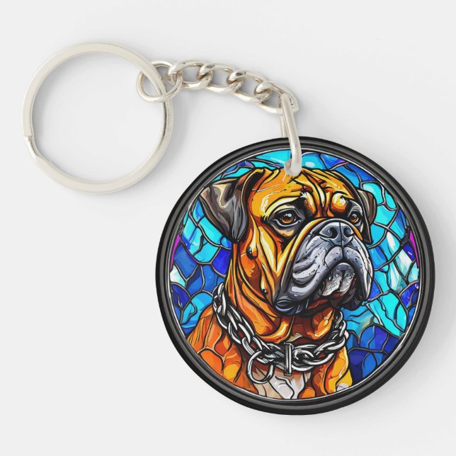 Niedlicher Hund Schlüsselanhänger (Vorderseite)