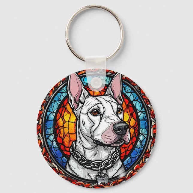 Niedlicher Hund Schlüsselanhänger (Vorderseite)