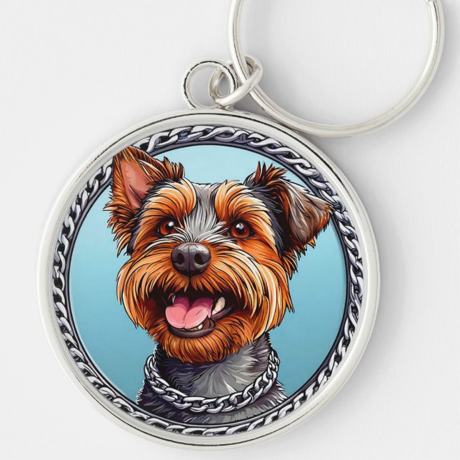 Niedlicher Hund Schlüsselanhänger (Vorne)