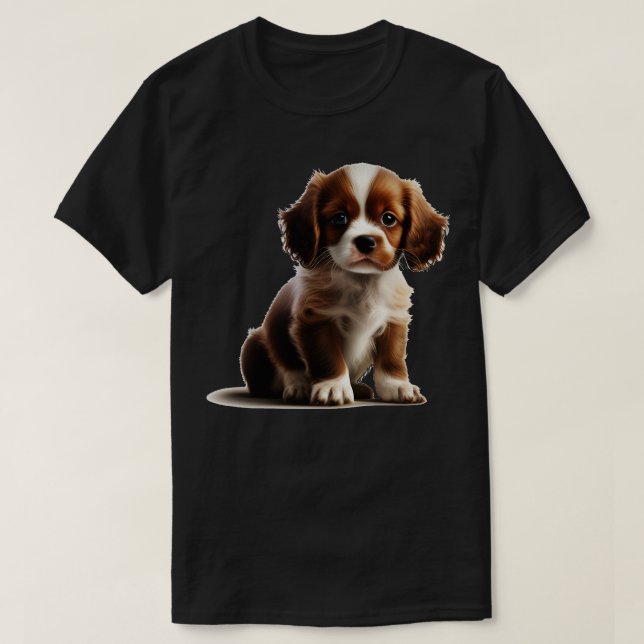 niedlicher Hund T-Shirt (Design vorne)
