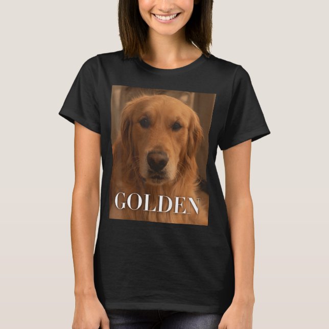 Niedlicher Hund T-Shirt (Vorderseite)