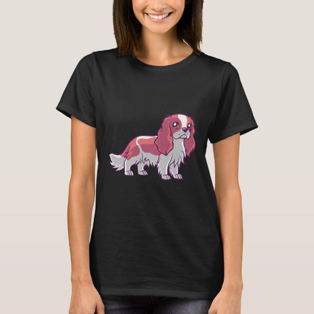 Niedlicher Hund T-Shirt (Vorderseite)