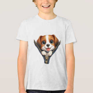 Niedlicher Hund Tri-Blend Shirt