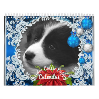 Niedlicher Hund Welpe bis Weihnachten im Erwachsen Kalender
