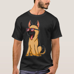 Niedlicher Hund Welpen Kinder Haustier Deutsche Sc T-Shirt