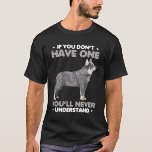 Niedlicher Hundebesitzer, Australischer Rinderhund T-Shirt