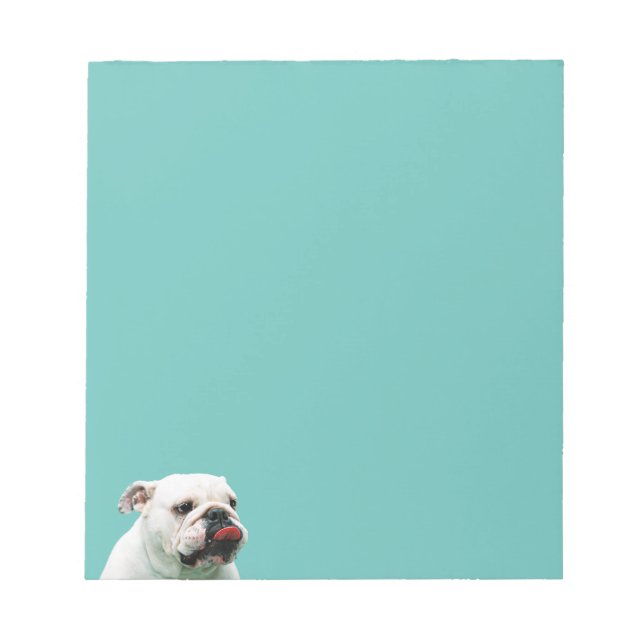 Niedlicher Hundehund Notizblock (Vorderseite)