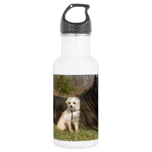 Niedlicher Hundekuh Trinkflasche