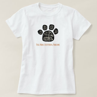 niedlicher Hundeliebhaber T-Shirt