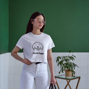 niedlicher Hundepulver T-Shirt