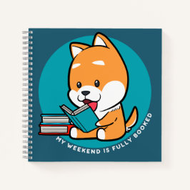 Niedlicher Hundeschluss Notizbuch