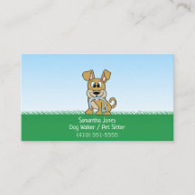 Niedlicher Hundeschutz-Laufzeitservice