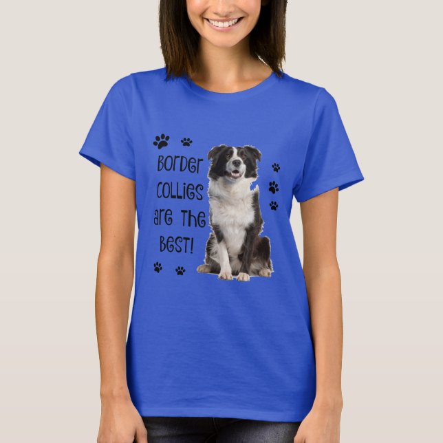 Niedlicher Hundeshirt! GrenzCollies ist- das T-Shirt (Vorderseite)