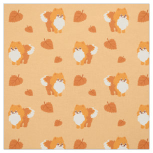 Niedlicher HundKawaii Spitz Stoff