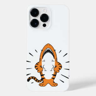 NIEDLICHER HYBRID SHARK TIGER CARTOON iPhone 14 PRO MAX  HÜLLE