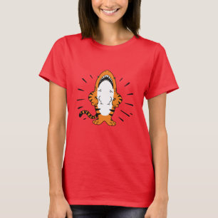 NIEDLICHER HYBRID SHARK TIGER CARTOON T-Shirt