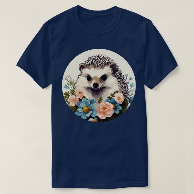 Niedlicher Igel 10 T-Shirt (Design vorne)