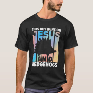 Niedlicher Igel Ausstattung für Igel Liebhaber Bek T-Shirt