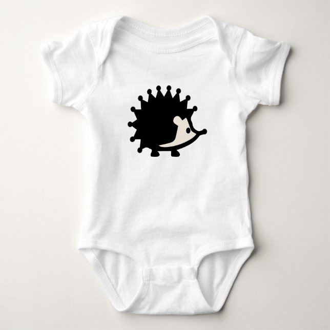 Niedlicher Igel Baby Strampler (Vorderseite)