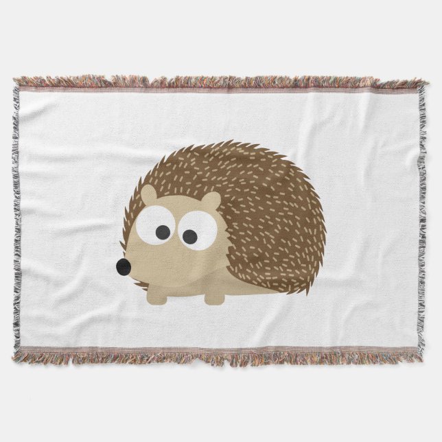 Niedlicher Igel Decke (Vorderseite)
