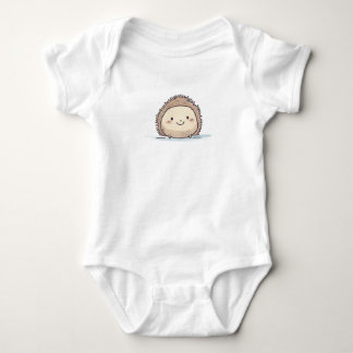 Niedlicher Igel für Wasserfarben Baby Strampler
