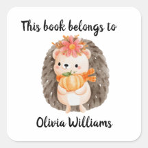 Niedlicher Igel gehört