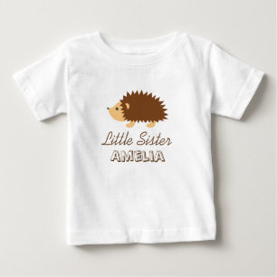 Niedlicher Igel Kleinschwester Kinderwagen Karosse Baby T-shirt