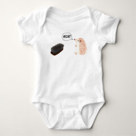 Niedlicher Igel lustiges onsie Baby Strampler