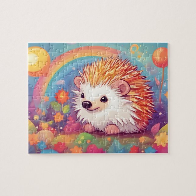 Niedlicher Igel Puzzle (Horizontal)
