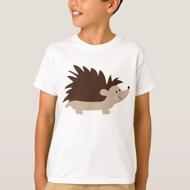 Niedlicher Igel T-Shirt (Vorderseite)