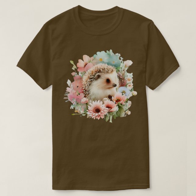 Niedlicher Igel T-Shirt (Design vorne)