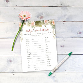 Niedlicher Igel Tiermatte Kinderdusche Einladung